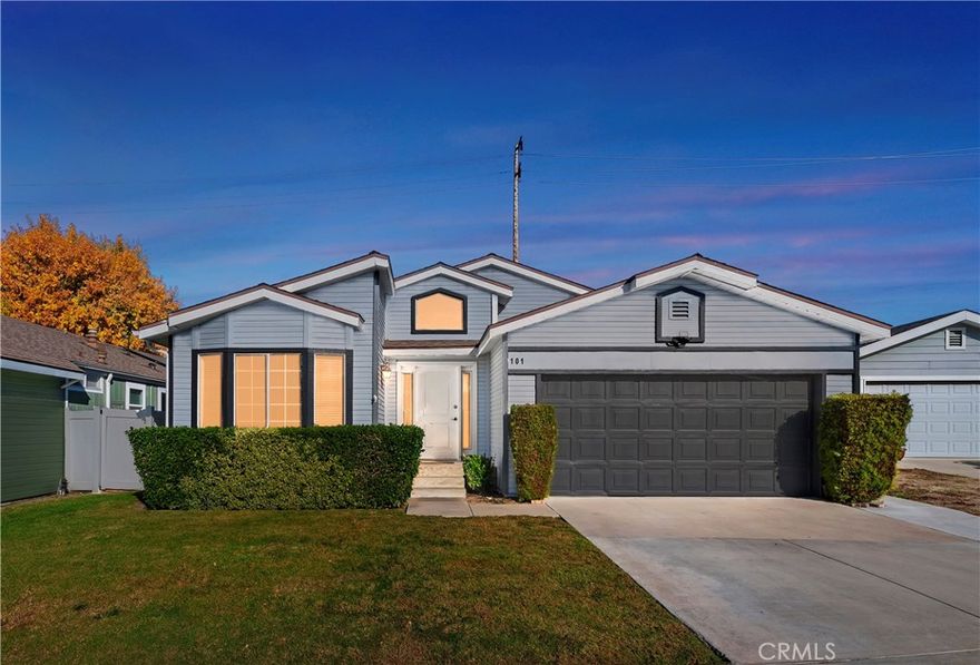 Welcome home to the gem of Redlands that's under $500k!!!  This well cared for home has 3 bedrooms, 2 bathrooms and over 1700 square feet of living space.  The moment you walk into the home you are greeted by a large open space that can be used as a formal dining room and living room or a great room.  The kitchen is spacious with lots of cabinet space. The dining area is the gateway to the backyard where you will be impressed by a massive covered patio that's designed perfectly for outside entertaining.  The main bedroom is well laid out with a private bath that features a soaking tub, separate shower and two sinks. There are two additional roomy guest bedrooms. Home also has an indoor laundry area and built in hutch that is perfect for a coffee/tea bar or to store all your kitchenware.  Attached two car garage.  This home is sure to impress and be the one for you and your family.