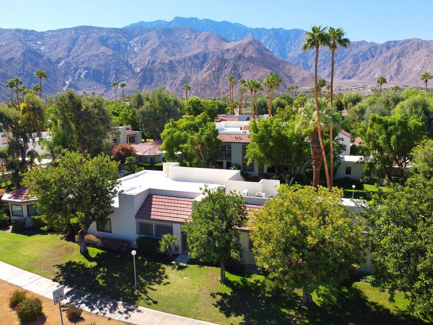Beautifully remodeled, single-level condominium is nestled in a secure, secluded community in the heart of historic Palm Springs, California. Surrounded by lush, meticulously maintained grounds, the property offers resort-style amenities including gated entry, covered parking, sparkling pools, and relaxing spas. Step inside to discover a fully updated interior featuring sleek quartz countertops, modern tile surfaces, and newer stainless steel appliances. The open layout is perfect for entertaining or relaxing in style. Enjoy your own private, quiet, and secure patio--ideal for morning coffee or evening sunsets.With breathtaking mountain views and a location just minutes from world-class dining, shopping, and entertainment, this stunning condo offers the perfect blend of luxury, comfort, and convenience.
