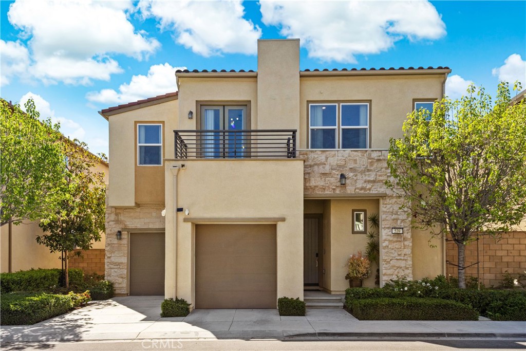 Discover luxurious living in this exceptional 4-bedroom, 3-bathroom model home, where breathtaking panoramic views meet outstanding design and a thoughtfully crafted open-concept floorplan. Showcasing designer-selected finishes and a spacious, beautifully landscaped backyard, this move-in ready masterpiece offers the perfect blend of elegance, functionality, and modern sophistication. Newly built in 2020 and nestled in a quiet, serene neighborhood near the vibrant Irvine Spectrum, the home enjoys unparalleled convenience to Target, Costco, premier shopping, dining, and entertainment hubs. Residents can indulge in resort-style HOA amenities, including a sparkling swimming pool, rejuvenating jacuzzi, BBQ areas, pool table, two pickleball courts, and more. Every detail of this home exudes refined living, from its award-worthy design to its spectacular scenery—an extraordinary opportunity you will fall in love with at first sight.