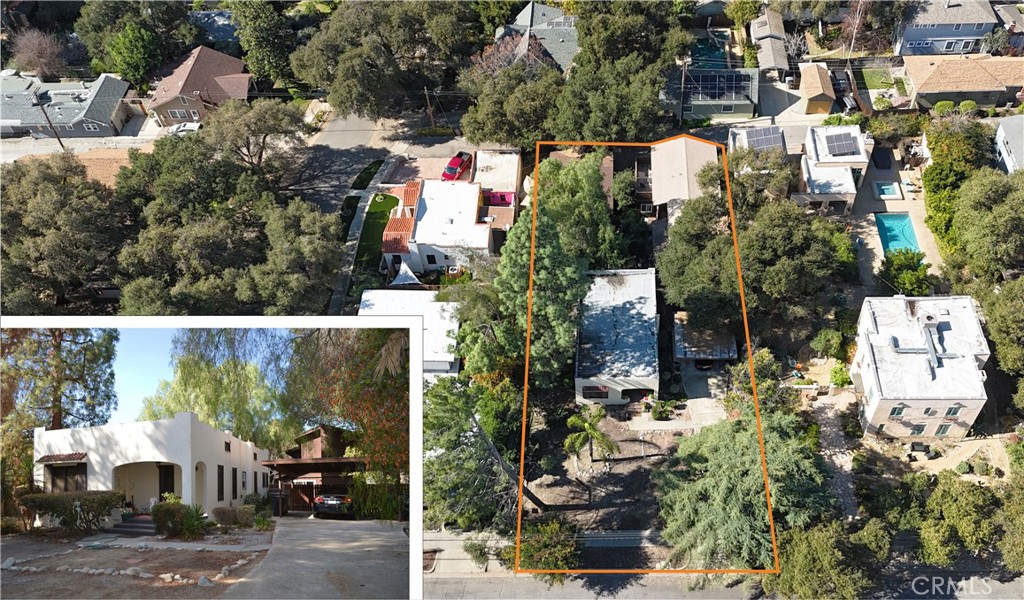 Rare, City of Claremont, investment opportunity consisting of three separate, individual homes on one large 13,317 square foot lot. Located at 1113, 1115, 1117 N. Yale Avenue, the unit mix is comprised of (1) four bedroom/ two bath house, (1) three bedroom/ two bath house, and (1) two bedroom/ one bath house. Each home has its own individual access and private yard, along with additional space for relaxing and entertaining guests. All buildings are separately metered for water, gas, and electricity. There is ample parking on the lengthy driveway with an additional three-car garage and driveway parking in the rear.
Located within walking distance (three blocks) from The Claremont Colleges, “a unique consortium of seven affiliated institutions that also includes Claremont Graduate University, Scripps College, Claremont McKenna College, Harvey Mudd College, Pitzer College, and Keck Graduate Institute of Applied Life Sciences.”
Claremont is known for its many educational institutions, its tree-lined streets, and its historic buildings. The city is primarily residential, with a significant portion of its commercial activity revolving around “The Village”, a popular collection of street-front small stores, boutiques, art galleries, offices, and restaurants adjacent to and west of the Claremont Colleges.