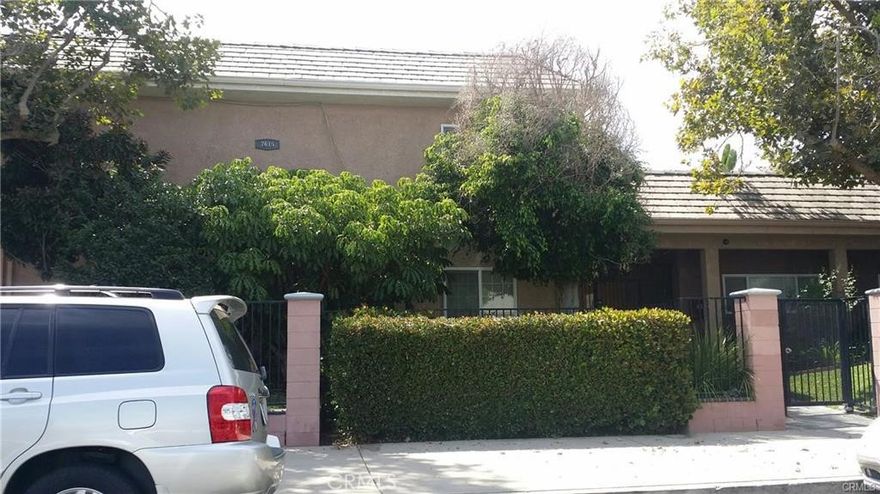 Completely upgraded, 2 level town-home in a beautifully landscaped gated complex with a sparkling pool, open and bright two story floor plan over 1800 sqft, 3 over sized bedroom plus 2.5 bathroom, Energy Saving recess lights, custom kitchen with granite counter-tops, new paints throughout, brand new stainless steel appliances, large living room, formal dining, a separate den and a huge over-sized eat-in kitchen with an adjoining private outdoor patio, Island with cabinets, large master suite with dual walking closets and own private bathroom. Features include storage closets, a rooftop sun deck and a laundry room, attached two car garage, walking distance to fine dining, schools, public transportations, shopping centers, and much more! ready to move in!