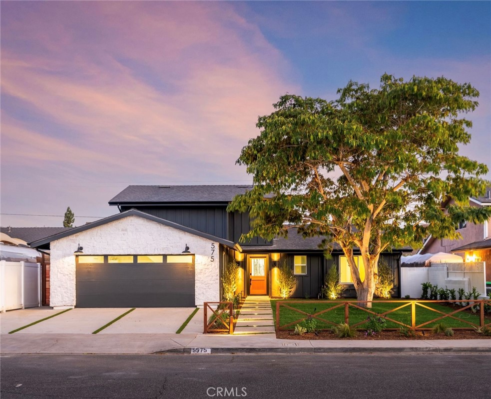 Welcome to 575 Traverse Drive - a fully reimagined 4-bedroom, 3-bathroom showpiece located in the coveted Del Mesa community. Set on a 6,120 sqft lot and professionally designed by an HGTV contractor, this 1,801 sqft home offers a rare blend of thoughtful craftsmanship, high-end designer finishes, and peace-of-mind performance wrapped into one turn-key package.
No detail was overlooked in this down-to-the-studs renovation. The stunning chef’s kitchen features brand-new stainless steel KitchenAid appliances and a massive oversized peninsula wrapped in a honed Calacatta slab, with a matching custom-wrapped hood overhead. The same dramatic stone continues across the surrounding countertops, creating a refined and cohesive look that anchors the entire space.
The open-concept layout enhances daily living and entertaining—flowing effortlessly from the kitchen to living room, where your sliding glass door opens to your freshly landscaped backyard, offering seamless indoor/outdoor living year-round.
The home’s floor plan is as functional as it is beautiful, with four spacious bedrooms, three luxuriously remodeled bathrooms, and elevated finishes throughout. Whether you’re hosting guests or enjoying a quiet evening at home, every corner exudes comfort and intention.
Located in the heart of Costa Mesa, you’re just minutes from major freeways, local parks, top-rated schools, and iconic destinations like South Coast Plaza—offering the perfect balance between lifestyle and major convenience.
And for added peace of mind, this home includes a one-year comprehensive builder warranty, allowing the future owner to move in with total and complete confidence.
Luxury, location, and peace of mind—opportunities like this are rare and fleeting. Make sure to schedule your private tour before it’s too late and secure your dream home today.