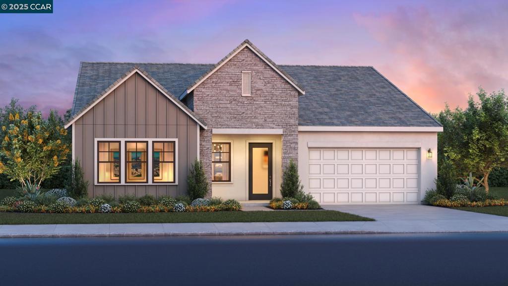Welcome to Regency at Tracy Lakes, where luxury living takes center stage in this active adult 55+ gated community. With three picturesque lakes, this community has a fishing dock, 1-acre community garden and dog park for your enjoyment. With a wealth of amenities, including a clubhouse, pools, cabanas, a yoga studio, fitness center, bocce ball, and pickleball courts, every day here is an opportunity for relaxation and recreation. Onsite lifestyle director ensures there’s always something to look forward to; from fitness classes to comedy shows and wine nights. This home has plenty of natural light, with 10-foot ceilings, 8-foot doors, Anderson windows, and a stunning 9-foot stacking slider door. Expansive great room with cozy fireplace, convenient floor outlets, a sizable casual dining area and luxury outdoor living space. The thoughtfully design office is perfect for studying. The kitchen features stainless steel appliances, 48" gas range, walk-in pantry, modern cabinets and plenty of counter space. Primary bedroom suite is complete with a tranquil primary bath featuring dual vanities, a spa-like shower with seat, and walk-in closet. Additional highlights include 3-car garage. (Photos not of actual home or yard) You still have time to add designer finishes to personalize.