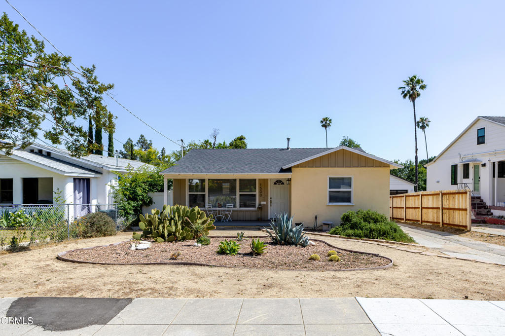 Welcome to an exceptional opportunity in the heart of Pasadena! This very attractive single-level duplex offers a rare chance to own two separate single-story homes on a spacious and desirable lot. Perfect for investors or owner-occupants, each unit comes with its own water, gas, and electrical meters--an uncommon and highly desirable setup.Situated on an almost 8,000 sq ft lot, the layout offers comfort, privacy, and flexibility. Front Home address 1500 E. Topeka: Beautifully updated with 2 bedrooms and 1 bathroom, this home features central air and heat, hardwood floors, an updated kitchen and bath, and granite countertops. Laundry hookups are conveniently located in the kitchen, plus a detached garage! Rear Home address 1498 E. Topeka: Offers 2 bedrooms, 1 bathroom, plus a bonus office room, California basement for extra storage and an attached garage, this unit is currently tenant occupied. This duplex is perfect for living in one unit while renting the other, providing excellent income potential. Located just minutes from Old Town Pasadena and close to shopping, dining, parks, and major transportation routes, this property offers a prime location combined with outstanding investment opportunities.