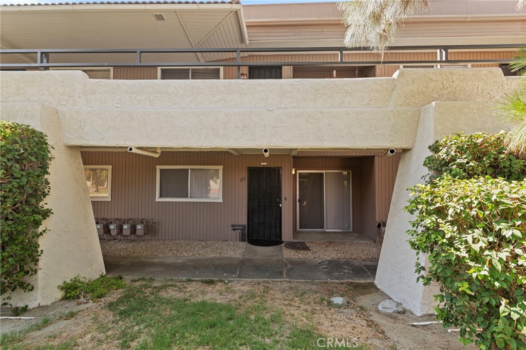 Welcome to this beautiful bottom floor condo in a popular location on the north end near the Palm Springs Tramway! Here is your escape or investment property. This condo is just steps from one of the pools and ready for your enjoyment. The kitchen updated with stainless steel appliances, double sink with modern faucet, white cabinets and counter tops, and tile throughout the unit. The bathroom has a newer sink, faucet and vanity along with extra wall cabinet storage. Off the living room, you can enjoy your times on the balcony enjoying the north mountain view. It has a Beautiful view of the grounds and a manageable size for easy upkeep. Unit comes with dedicated carport parking right in front of unit for easy parking. Enjoy the 4 tennis courts, 5 pools and spas, and greenbelt grounds. Conveniently located a short distance to downtown Palm Springs, restaurants, shopping, sight seeing and the 10 freeway. Monthly HOA dues are $550 and include water, sewer, trash. (No Lease Land dues here).