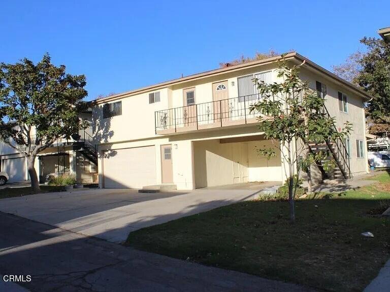 2BR/1BA Quiet upstairs penthouse with sunny location. Features galley kitchen with electric stove, dishwasher, and balcony access. Walk-in closet plus extra storage in carport. Community offers two pools (adult & children's) and a nearby park. Included in rent are water & trash. No pets, no smoking