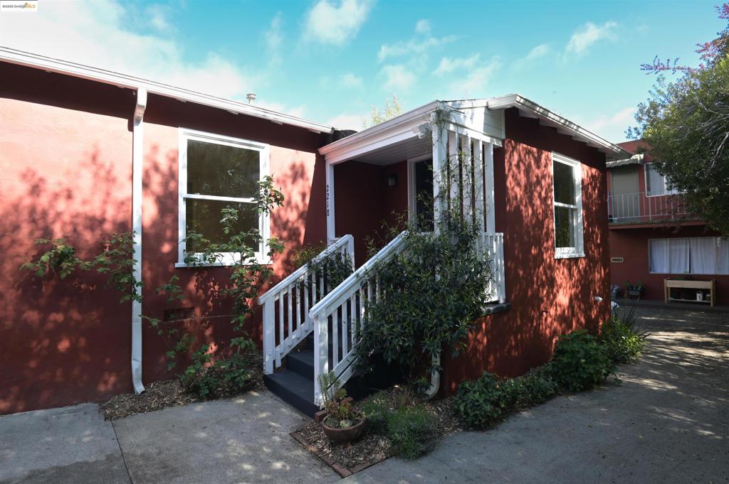 A few short blocks from the UC Berkeley campus, this one bedroom charmer puts you in the heart of the Southside. It has timeless features you won’t find in a bland condo, like refinished hardwood flooring, brick fireplace, glass block letting in the light, and a snazzy two-toned tile kitchen. There’s an outside door off the kitchen, a sweet front porch wreathed in greenery, and a crawlspace with storage, so it lives like a house. It’s quite an upgrade from a dorm room! There’s an assigned off-street parking space, which is great because with a Walkscore/ Bikescore of 93/95, your car will spend a lot of time there! Discover this delightful, affordable Berkeley gem today! (Staging in photos is virtual. Buyer to investigate to their satisfaction.)