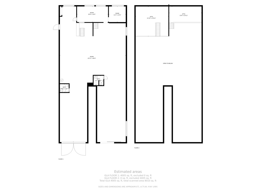 This property has a total of 3910 sqft. Two buildings connected into one. The property comes with 2 offices and a total of 2 restrooms. One has a sink & toilet and the other restroom has a sink, toilet & shower. Gated parking lot at the back of the building. Large double doors make it easy to load and unload the merchandise. Property has 3 separate electrical meters. It can be used as an industrial storage space, machine shop, auto body shop, heating and air conditioning. Please contact the city for business use requirements.