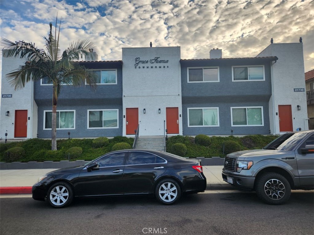 Greetings, Come take a look at 21730 Grace Avenue #102 in Carson, CA. This beautiful 2-bedroom, 2-bathroom townhouse has been neatly updated. The townhouse has 3 levels, ground floor has a two-car garage with laundry room. Heading up the stairs to the main living area, you will find an open kitchen/dining area, with a large living room. Top level, which has 2 bedrooms and a full bathroom. Both closets have custom shelves. Amenities include, gated community, swimming pool, new exterior paint, and windows. The townhouse is move in ready, located near restaurants, shopping and freeway access. Just a short drive to the South Bay, Torrance, Long Beach, and other local attractions.