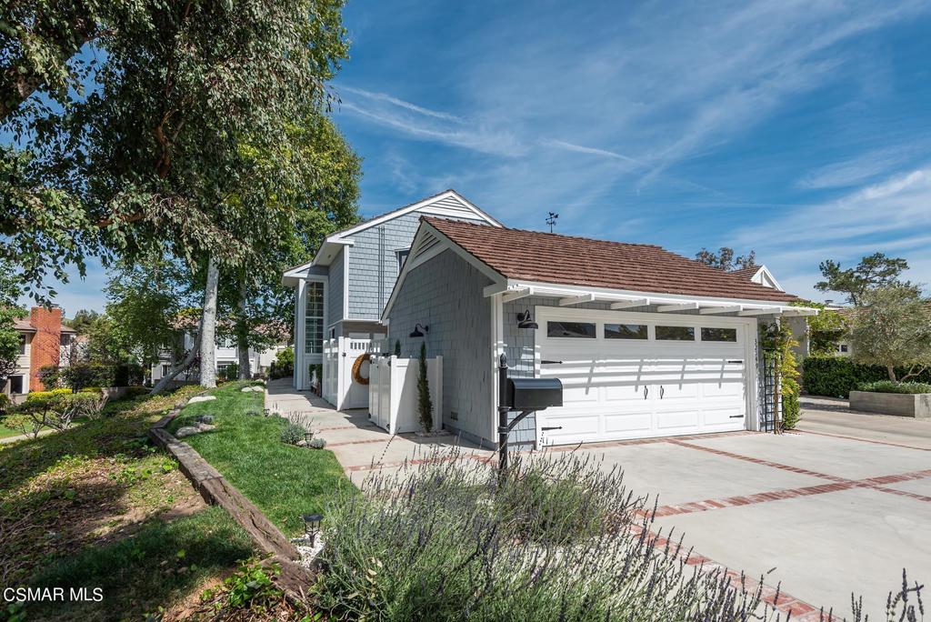 Welcome to this ideally located townhome in the desirable Lakeshore community in Westlake Village. Beautifully remodeled. Ralph Lauren meets Restoration Hardware. Partially furnished. Light and bright from the moment you enter, the free-flowing living space includes a living room with an artistic raised-hearth fireplace and adjoining dining area. A spacious entertainer's patio is accessed here offering lush greenbelt views The absolutely gorgeous gourmet kitchen features an oversized island with breakfast bar, farm sink, top of the line appliances and an adjoining family room with custom built-ins. Here you will access a private courtyard patio ,with a soothing fountain, via French doors. The remodeled guest bath and laundry room complete the first level. Upstairs you will find a grand and luxurious primary suite with a raised fireplace feature, and a bath with dual vanity, spa-like shower, and a large walk-in closet with custom built-ins. Two additional secondary bedrooms up, with one bedroom currently furnished as an office. Additional finishes include beautiful flooring throughout, custom paint, wallpaper accents and plantation shutters. The two car garage has an epoxy finish floor and includes an electric charging station. Internet & cable are included in the lease. The Lakeshore community offers two pools, paddle tennis, sand volleyball court, boat docks and lush greenbelts with meandering walking paths. Close to fabulous shopping, dining, hiking and biking trails as well as the Westlake Swim & Tennis Club. Exceptional Las Virgenes Schools. Southern California at its best!