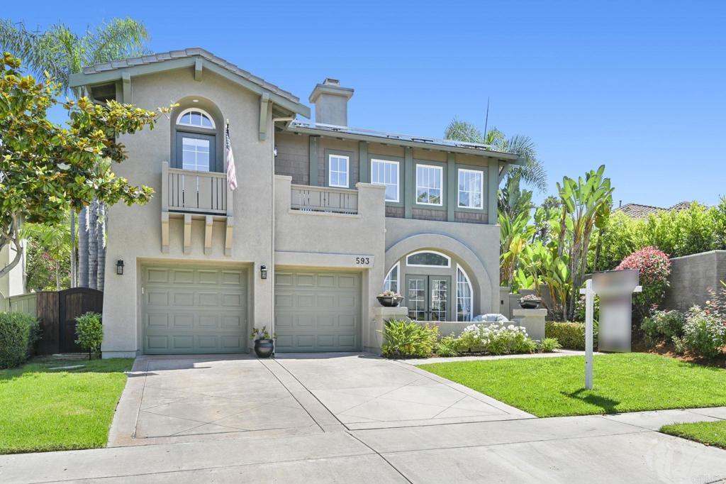Elegant Coastal Retreat with Private Pool in Prestigious Encinitas Ranch. Welcome to your private oasis in the highly sought-after community of Encinitas Ranch. This beautifully maintained 4-bedroom, 3.5-bath home with an additional loft embodies the best of Southern California living—nestled on a quiet street just minutes from world-class beaches, scenic trails, and championship golf. Step into a sun-filled layout designed for both comfort and style, featuring elegant finishes, soaring ceilings, and spacious living areas ideal for everyday living and entertaining. The heart of the home opens to a stunning backyard retreat, where a sparkling pool, lush landscaping, and serene privacy create a true resort-like setting. The luxurious primary suite offers a peaceful escape, featuring generous proportions, a spa-inspired bath, and two oversized walk-in closets—perfect for those who crave both comfort and organization. With four well-appointed bedrooms and a versatile loft—ideal for a home office, media room, or play area—this home adapts beautifully to your needs. Ideally located within walking distance to the Encinitas Ranch Golf Course, picturesque hiking and biking trails, and just a short drive to Moonlight Beach and downtown Encinitas—this home places the best of coastal North County at your fingertips. Nearby top-rated schools, shopping, and dining complete the lifestyle package. Don’t miss this rare opportunity to own a private pool home in one of Encinitas’ most prestigious and peaceful neighborhoods.