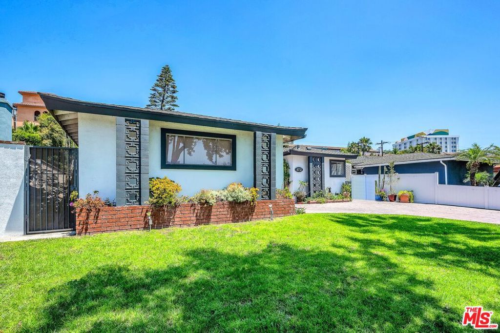 This classic mid-century Garden of Eden home combines 20th century charm with 21st century conveniences. Upgraded baths and kitchen, a huge 10,500 sq. ft lot and a comfortable 3 + 3, 2780 sf home create an environment that provides sanctuary from the chaos that is city life. The bedrooms are large and filled with natural light. The two car garage is attached and affords extra storage. The home is delivered furnished, but the tenant may fill the garage with items from the house that are not needed. Very flexible furniture-wise. The kitchen features a large breakfast island, new washer/dryer, double oven and refrigerator, and is a great gourmet space for the most discerning chef. Microwave and coffee maker are included. Ample countertop space and a dazzling supply of upgraded cabinets. The family room, the great room, and the living room are large and afford a mid-century, retro ambiance that reflect the appreciation of finer furnishings that reflect the craftsmanship of artisans of days of yore. The surrounding yards, though professionally maintained, offer outdoor and garden enthusiasts an unmatched opportunity to tend to existing greenery as well as create their own. The location is close to everything and is a central hub for access to all of Santa Monica Bay beach neighborhoods, Playa Vista, Culver City, and all of the South Bay communities. Close to LAX, Loyola-Marymount University, Otis College and all freeways. It's a great place to call home, pause and explore the many facets that have become the city of Los Angeles.