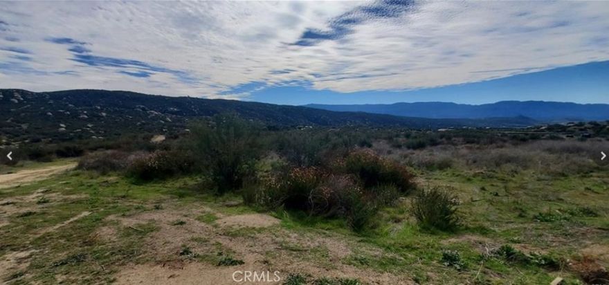 40+ acres of vacant land to develop as your own zoned RR (APN: 571-320-005) Drilled well on site, no pump equipment,mixed topography with areas of rolling, sloped, valley, and mountainous land. The nearest residence to the subject property is Caddy-corner, located at 45620 Lewis Valley Rd, Hemet, CA 92544; electrical close by less than 500ft.  Please contact Riverside County Planning Dept at (760) 863-8277 to verify permissible uses. OWNER WILL CARRY !