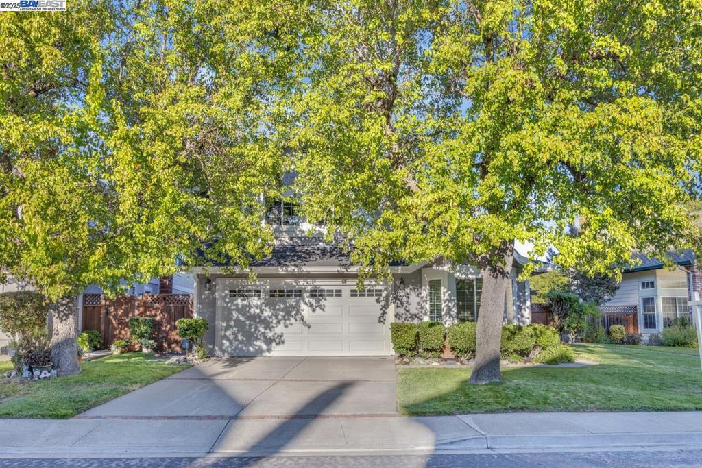 Charming Willow Creek Retreat! Welcome to your new home in the highly desirable Willow Creek neighborhood. This beautifully upgraded 4-bedroom, 3-bathroom residence offers 2,264 sq. ft. of luxurious living space perfect for families and hosting guests. The home features a convenient downstairs bedroom with a full bathroom ideal for extended family.The standout feature of this property is its remodeled bathrooms, kitchen, designed for the discerning home chef. Enjoy cooking with premium stainless steel appliances, including a gas cooktop, convection oven, and microwave. Freshly painted interior. The home’s open-concept layout highlights the seamless flow from the kitchen to the family room, which boasts a cozy gas fireplace, to the formal dining area—all adorned with elegant engineered wood flooring and soaring vaulted ceilings. This home is a commuter’s dream, with easy access to highways 580/680 and BART, and is minutes away from top-rated schools, scenic parks, vibrant trails, and premier shopping destinations like SF Outlets and Stoneridge Mall. Enjoy privacy in your backyard oasis with no rear neighbors, Owned solar making it perfect for entertaining family and friends.  Experience the perfect blend of comfort, convenience, and community in Willow Creek. A MUST SEE!