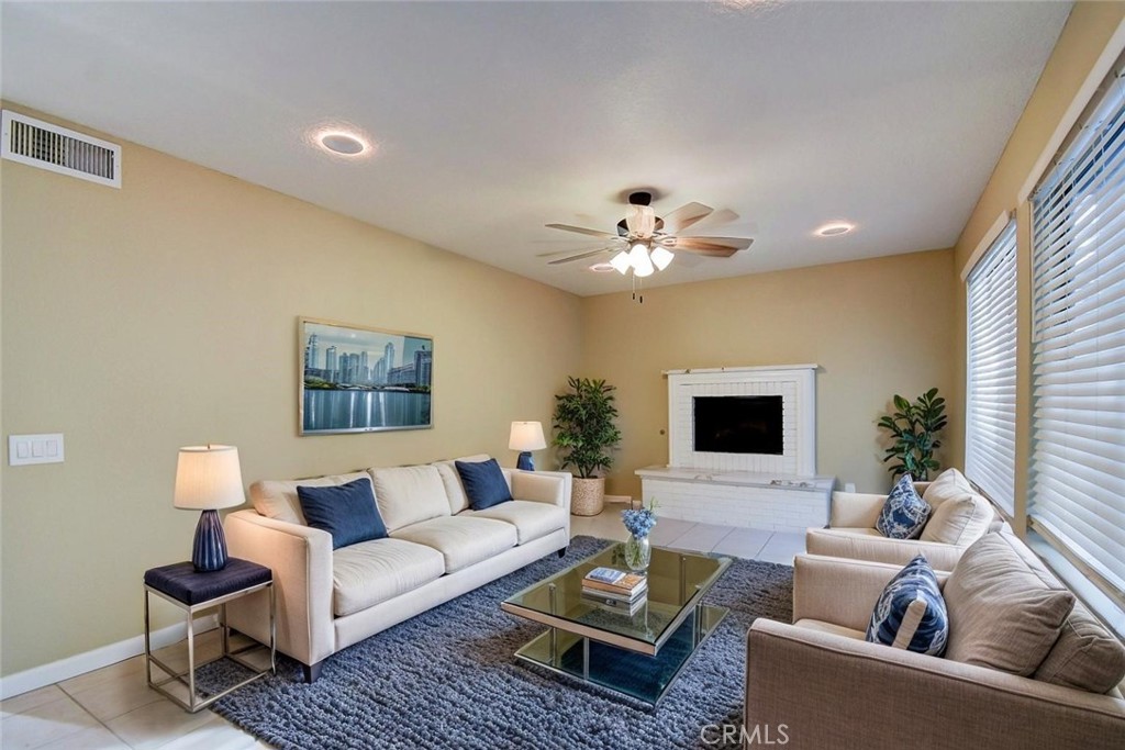 Move-in ready gem in the desirable White Oaks community of Lake Forest, just minutes from Irvine Spectrum! This beautifully upgraded downstairs end unit features 2 bedrooms, 1.5 baths, and a fresh, modern feel throughout.
Highlights include a remodeled kitchen with Quartz countertops, new stainless steel appliances, resurfaced cabinets, pendant lighting, and bar seating. Fresh paint, new carpet, tile flooring, recessed lighting, and ceiling fans add comfort and style. Both bathrooms are updated with Quartz vanities, new fixtures, and soft-close cabinetry. The primary suite boasts a spacious custom closet, plus the home includes in-unit laundry, new blinds, and thoughtful upgrades like USB outlets and recessed lighting with nightlight options. This unit comes equipped with refrigerator, microwave, washer and dryer.
Additional perks: newer HVAC with smart thermostat (2016), full replumb by HOA, one assigned covered carport with storage, and community amenities including a pool and spa.
Don’t miss this rare opportunity—this one won’t last!