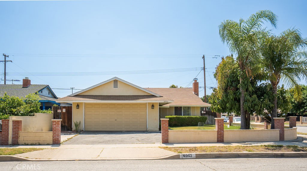 Welcome to 4943 Bresee Avenue, a delightful and well-maintained single-story residence located in the heart of Baldwin Park, CA. This charming home offers a perfect blend of functionality, warmth, and modern updates, making it an ideal space for both comfortable living and stylish entertaining.
As you approach the home, you're greeted by a neatly landscaped front yard with lush greenery and mature trees providing just the right amount of shade. The classic exterior is clean and inviting, with a covered entryway and a two-car attached garage that offers both convenience and curb appeal. The well-manicured hedges lining the walkway add to the welcoming ambiance.
Step inside and discover a spacious, sunlit living room enhanced by large windows, neutral-toned walls, and elegant crown molding. The open layout flows effortlessly with tasteful tile flooring that extends throughout the main living areas, providing both aesthetic appeal and easy maintenance. Recessed lighting adds a modern touch while creating a warm, well-lit environment.
The kitchen is a true standout in this home. Rich wooden cabinetry, granite countertops, and a full suite of stainless steel appliances—including a gas range, refrigerator, and dishwasher - make this space a functional and attractive heart of the home. The cozy dining area tucked beside multiple windows creates an inviting nook for everyday meals or weekend brunches.
This property features three well-sized bedrooms and two full bathrooms, with thoughtful upgrades and finishes. Each room is designed with comfort in mind, while the bathrooms offer clean, contemporary designs to suit any lifestyle.
Outside, the spacious front and side yards offer plenty of potential for gardening, entertaining, or simply enjoying beautiful weather. The wide driveway allows for ample parking, and the overall lot layout provides both privacy and usability.
With its updated interior, classic curb appeal, and prime location in a quiet neighborhood, 4943 Bresee Avenue presents a rare opportunity to own a move-in-ready home in Baldwin Park. Whether you’re a first-time buyer, growing household, or investor, this property checks all the right boxes.