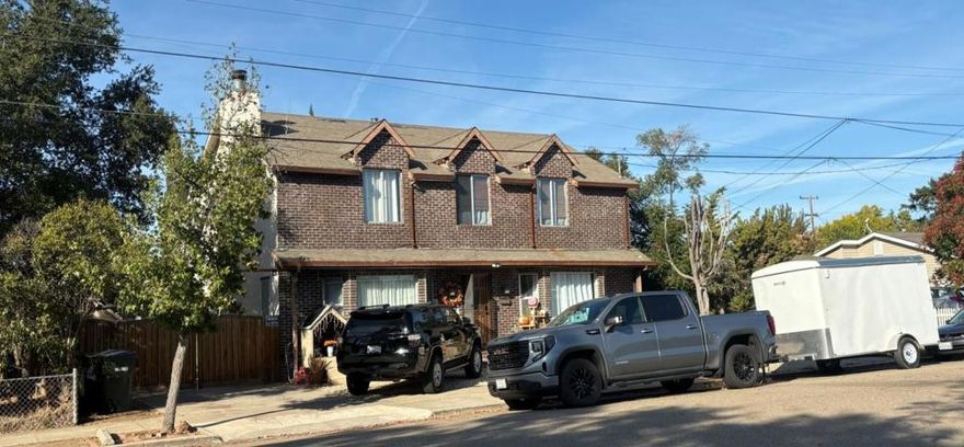 INCOME PROPERTY! Listing price includes both 1844 and 1846 Elm St. Welcome to 1844,1846 Elm St, Livermore (both properties share the same lot). This listing features a spacious 5-bedroom, 2-bath main home, along with two additional income-producing units at 1846 Elm St (each 1 bed/1 bath Units A & B). Located just minutes from Livermore's historic downtown, you'll enjoy convenient access to premium outlets, restaurants, movie theater, shops, grocery stores, and more. The property currently generates approximately $6,200 in monthly rental income, making it an excellent opportunity for investors seeking strong cash flow. Situated on a premium lot. Don't miss this rare opportunity!