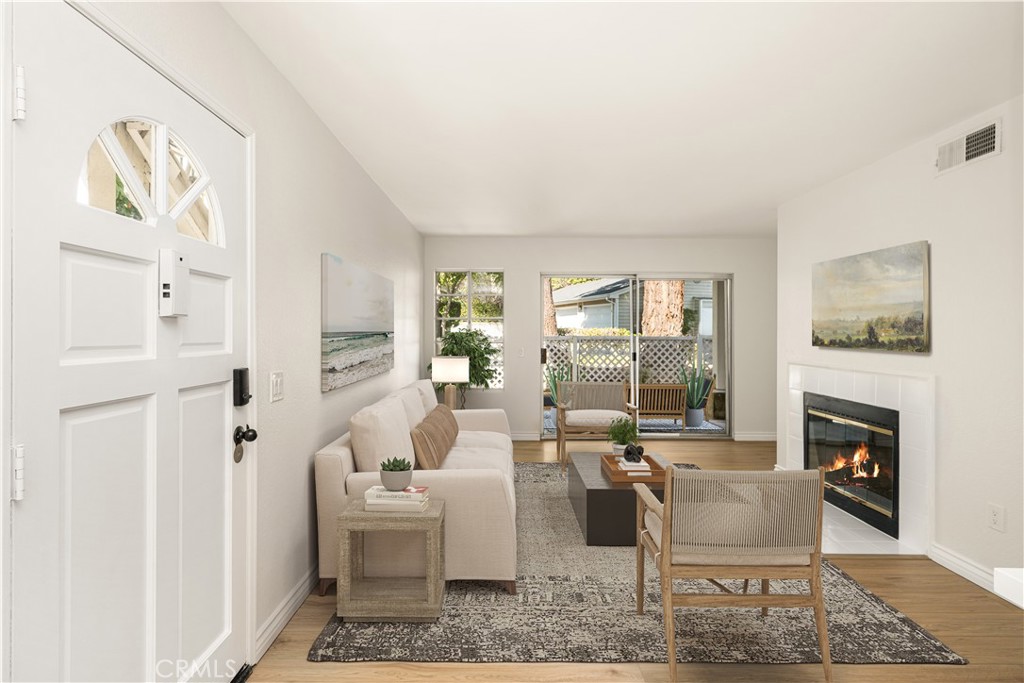 Nestled within the desirable Harbor Gate North gated community, this beautifully refreshed, prime ground-floor condo offers a private oasis in one of San Pedro's finest areas. Enjoy a tranquil coastal lifestyle with community amenities that include a soothing waterfall feature, community pool, spa, and clubhouse. The unit's interior has been completely revitalized, boasting new fixtures, fresh paint, and modern appliances. Step out onto your private patio for al fresco dining or morning coffee in this peaceful and quiet community. With the complex currently undergoing exciting beautification, this home presents the ideal blend of comfort and a sought-after San Pedro experience.