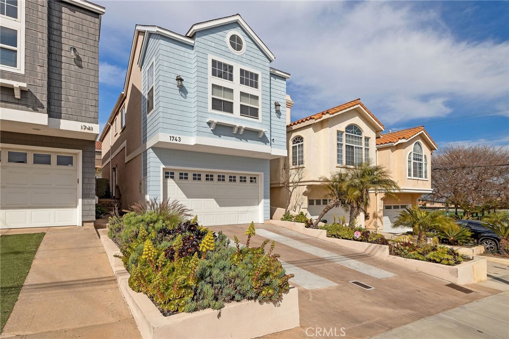 1743 Havemeyer Lane - a picture perfect single family home available for lease in Redondo Beach's coveted Golden Hills neighborhood. This home offers the perfect blend of comfort, location, and lifestyle. Located on a quiet, one-way street with no through traffic, and just a short walk to the award-winning Jefferson Elementary School. This offering is your chance to experience why residents love the Golden Hills so much -- a neighborly community, close proximity to the beach, parks, and all that the South Bay has to offer. This inviting floor plan features two spacious bedrooms downstairs, including one with built-in workspaces and access to the private backyard. Wide-plank white oak engineered floors adorn the the home all throughout, along with an upstairs living area with soaring ceilings, and large windows that flood the home with natural light. A lovely kitchen offers high-end appliances, like a Wolf range, and open counter passing through to the dining area and on to the living area. The primary suite is a private retreat, tucked back and away, featuring a fireplace, huge closet, and a luxurious bathroom with jetted tub and separate walk-in shower. The backyard has been custom outfitted with a revamped landscape with low-maintenance drought-tolerant plant species and turf, offering the perfect place to relax in privacy, or for kids or pets to run free and play. 2-car garage with direct entry and additional 2-car driveway parking. Don’t miss the opportunity to live in one of Redondo’s most desirable pockets, known for its community vibe, block parties, and cool ocean breezes. No AC.