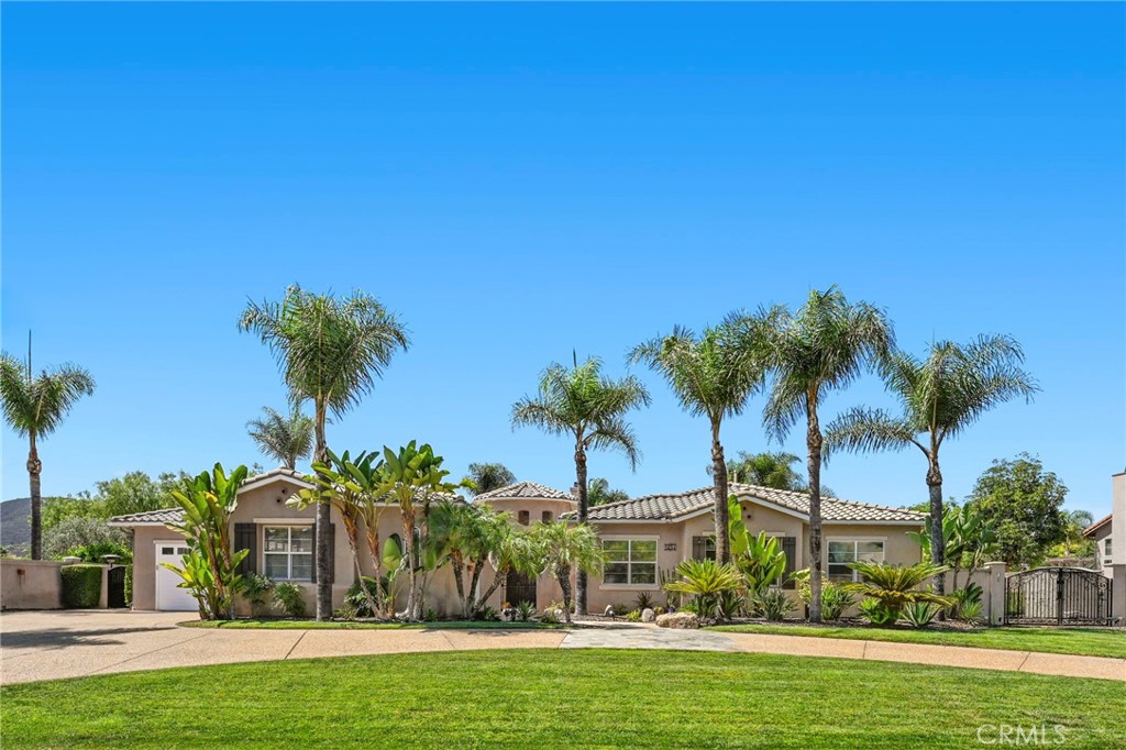 Beautiful single story home in the rarely available Victoria Ranch Community. This 3577 sq foot home features 4 bedrooms, 3.5 baths and is situated on an acre lot. The home is ideal for indoor/outdoor living, with direct access to the large backyard which is perfect for entertaining. Enjoy the sparkling pool and spa or relax under the covered patio and grill on the built in BBQ. The well maintained yard includes a large grassy area and lush landscaping. You'll really appreciate the fully owned solar system. Home has too many features to list. It's a must see!
