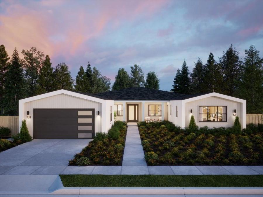 Unique opportunity to unlock the advantages of buying a new construction by Thomas James Homes. When purchasing this home, you will benefit from preferred pricing, design personalization, and more. Estimated home completion is Fall 2025. Check out this stunning 5-bedroom, 4.5-bathroom Transitional-style home in Los Altos. Upon entrance discover the great room with fireplace and large doors that lead to the covered patio and backyard. The chef-inspired kitchen includes an island with bar seating, walk-in pantry, and dining area. Continue through the expansive single-story to the ADU with living area, kitchenette, bedroom and en suite bathroom. The home comes complete with a laundry room with sink and storage, 3 additional secondary bedrooms, and 2 full bathrooms, and a powder room. The grand suite boasts a spa-like bath and walk-in closet. *Illustrative landscaping shown is generic and does not represent the landscaping proposed for this site. All imagery is representational and does not depict specific building, views or future architectural details.
