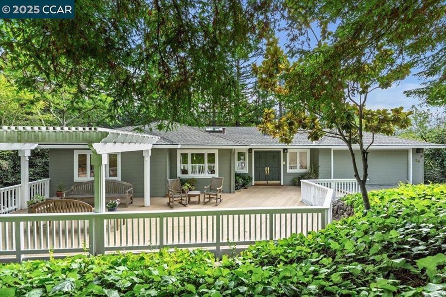 Spacious open floor plan features 5 beds, 3 full baths, in approx. 3,425 sq. ft., on .36 acre lot. Windows and skylights add views of stunning redwood trees, outdoors and provide ample natural light. Upper entry level has beautiful freshly refinished hardwood floors, tile entry, 3 beds, 2 baths including Primary bdrm, kitchen & living spaces. Downstairs level has a gracious Family / Rec. room, 2 beds, one full bath, large laundry / office / craft room, plus a storage area. This home offers wonderful spaces that can be used for just about any need, whether it’s office space to work from home, craft room, rec space or spare room for guests. Large, 4 car tandem garage, has plenty of room for all your recreational gear, toys and tools. Walking distance to 12 yr. of schools.  Open Sat. & Sun. 10/11 & 12, 1-4 PM.