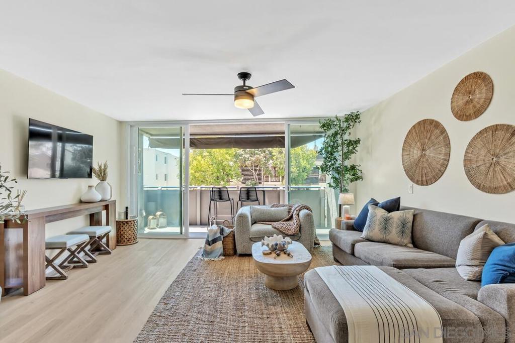 Steps from Mission Beach surf and bay sand, stroll the boardwalk, or hit the volleyball and basketball courts while moments from Bonita Bay, where you can sail, paddle board, jog, or read in peace. This remodeled condo in a secure building is walking distance to Belmont Park, FIT Athletic,Club and top coffee shops and restaurants. Enjoy high-speed internet, Smart TVs, covered parking, bike room, storage, and secure laundry. Quality and comfort inside, with the best of Mission Beach just outside your door. Brand new to the rental market. Be the first to book!