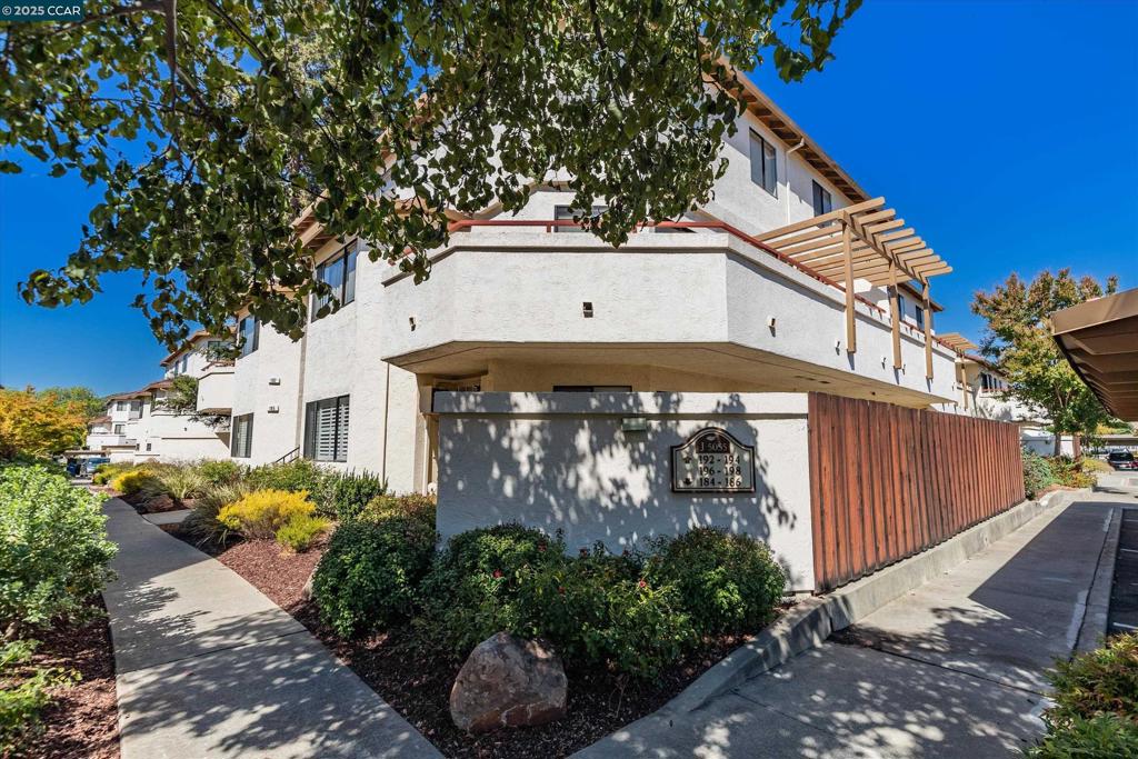 Nestled in the heart of Concord, this beautifully updated upper level residence offers a perfect blend of comfort, convenience, and modern living. Situated in a conveniently located community, this property presents an ideal opportunity for families, professionals, or anyone seeking a cozy abode in a welcoming community. - Prime Location: Close to shopping, parks, and schools, near (but not right next to) the pool. Newer: Plank flooring, appliances, plumbing fixtures, switches/outlets/fixtures and window coverings, - Remodeled: Kitchen and bathrooms - Spacious Interior: Bright living space with lots of natural light. - Comfortable Bedrooms: 2 spacious, carpeted bedrooms with ample closet space. - Outdoor: Roomy balcony with beautiful views of Mt. Diablo. Two assigned parking spaces, one is covered.