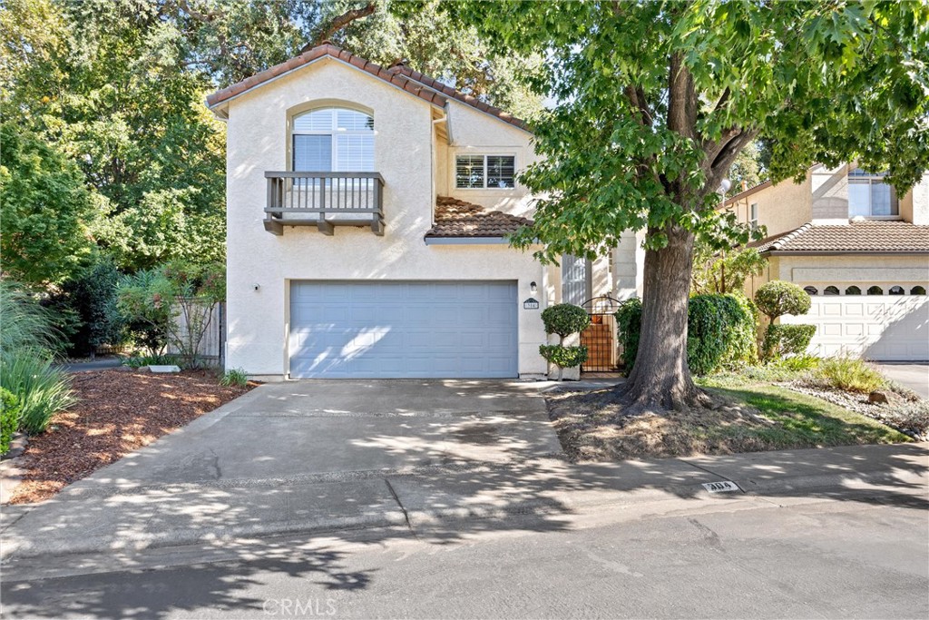 You will love this beautiful, updated home in Mission Ranch, a highly sought-after Santa Barbara-style community featuring a thoughtfully designed circular street seamlessly connecting the neighborhood.
Sitting on a corner lot along the Lindo Channel's walking path, this property only has one shared neighbor/fence. The iron-gated front courtyard creates a secluded feel as you approach the home. It provides an additional charming spot to enjoy your morning coffee with its aged terracotta tile, wall fountain, & cafe table.
Step inside & be immediately captivated by the home's most remarkable feature: extensive windows that frame the breathtaking beauty of the surrounding trees & gardens.
Here you will find a split-level floor plan with the main living areas downstairs & 3 bedrooms upstairs.
The large living room boasts two-story ceilings & windows beautifully shaded by magnificent oak trees. A separate dining room sits off the kitchen, where you also have a dining nook. The kitchen has been upgraded with soft-closing cabinet doors & drawers, quartz countertops, a modern backsplash, & reverse osmosis drinking water. The Samsung range & refrigerator are state-of-the-art Smart Appliances. You'll appreciate having remote control from your phone & their flexible functionality. The downstairs level also offers you a guest bath & laundry room.
Upstairs, the primary suite is very spacious. It has room for a desk or sofa & lots of windows with treetop views.
The primary bedroom's en-suite bath has been remodeled. It now features a spacious walk-in shower with a bench, a traditional wall showerhead, & a rain-style showerhead. The original out-sliding windows have been replaced with decorative, opaque single fixed panes for enhanced privacy & aesthetics. Additionally, a new door was installed to offer privacy from the bedroom. The additional two upstairs bedrooms share a hall bathroom with a full bathtub/shower. Now get this... all of the toilets are Smart! They offer various hygiene options & automatic features.
Now step outside & let's tour the new upgrades in the backyard. The new decking has power & water for irrigation & lighting, making landscaping & maintenance easy. Additionally, the rear deck features a full patio roof, offering protection from the sun & shelter from rain. For added peace of mind, Ring Cameras are installed on the porch, driveway, & both sides of the deck. Please ask if you are interested in any of the house or outdoor furniture.