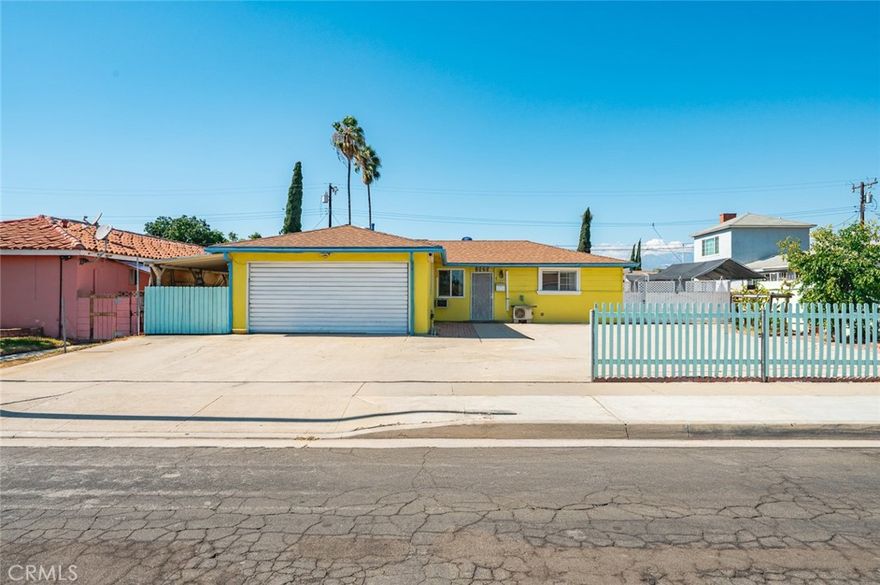 Welcome to this spacious property in the heart of La Puente, on a quiet cul-de-sac with a generous 7,685 sq ft lot size. The main home offers 3 bedrooms and 2 bathrooms, while the back features a bonus living space with 3 bedrooms, 1 bathroom, its own kitchen, and private entrance—perfect for extended family, in-laws, or potential rental income (buyer to verify permits and use). The home is southeast facing and plenty of parking, recessed lighting, laminate floors throughout, tile in kitchens and bathrooms, granite countertops, a new water heater installed in 2025, and washer/dryer hookups. With a flexible layout, excellent location, and easy access to the 10 Freeway, this property is a rare opportunity for multi-generational living or investment.