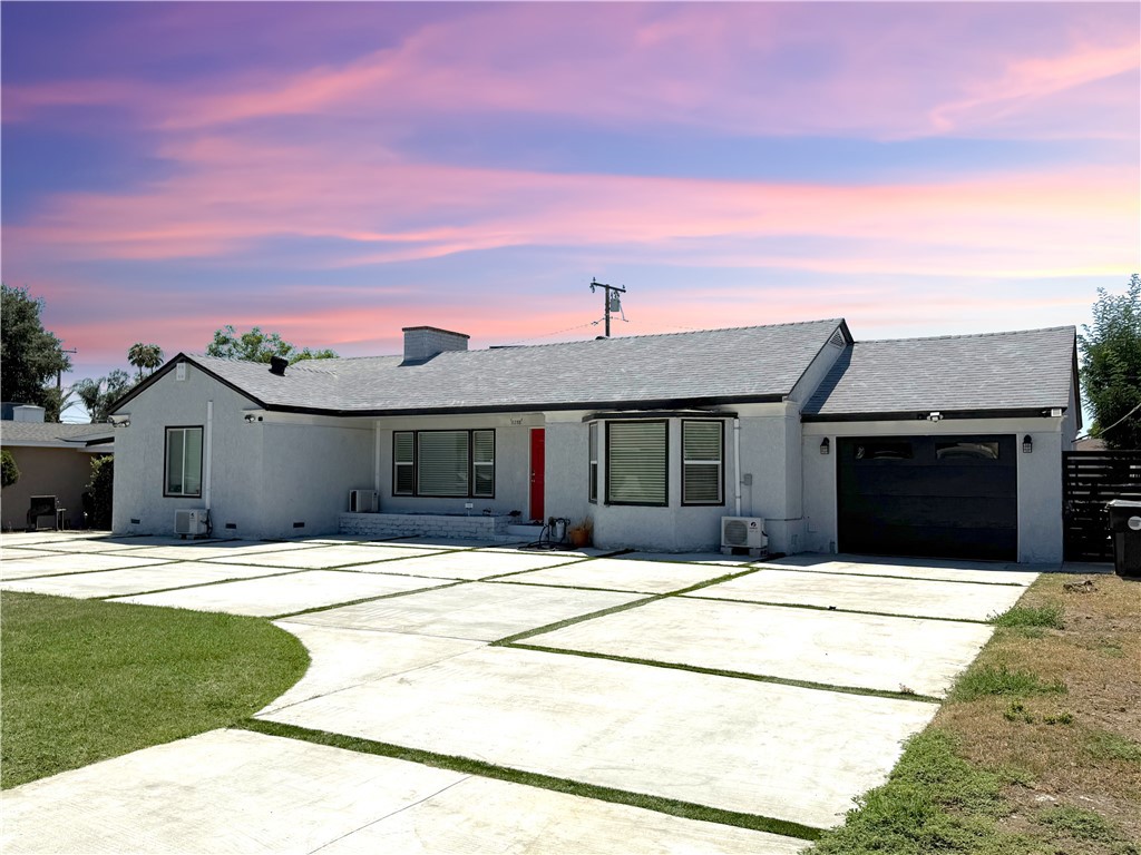 Welcome to your dream home in the heart of Fontana, CA! This beautifully updated 3-bedroom, 2-bathroom residence offers the perfect blend of modern design, comfort, and functionality. Boasting a spacious layout, the home features a bright and airy family room—ideal for relaxing evenings or entertaining guests. Step into a sleek, contemporary kitchen complete with stylish finishes, stainless steel appliances, and ample cabinetry. Both bathrooms have been tastefully remodeled with clean lines and modern fixtures, adding to the home's fresh, updated feel. Enjoy sunny California days in your private backyard oasis, featuring a sparkling swimming pool and plenty of space for outdoor lounging or summer barbecues. With a clean, minimalist curb appeal and updated interiors throughout, this home offers turnkey convenience in a family-friendly neighborhood. Located near parks, schools, shopping, and major freeways, this is a rare opportunity to own a modern pool home in one of Fontana's most desirable areas. This property comes with outstanding, nearly finalized plans for a 1,200 sq ft, 3-bedroom, 2-bathroom Accessory Dwelling Unit (ADU). The ADU plans are in their final stage of approval, offering the next homeowner an incredible opportunity to complete the process and start building right away—whether for extended family, rental income, or personal use.