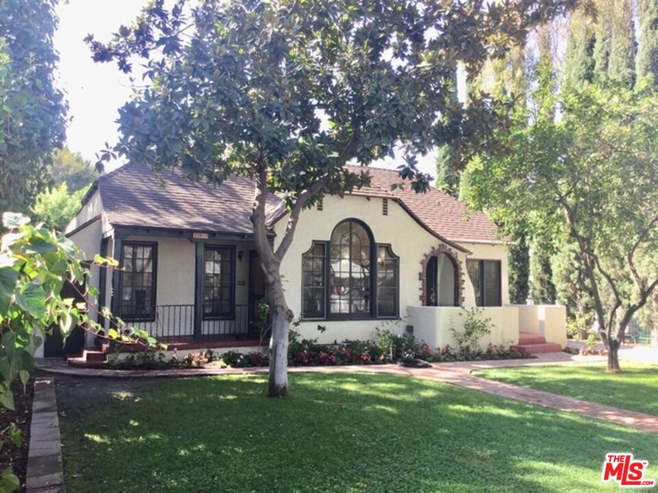 Stop looking, you have found the one! Oozing character and charm, this Spanish beauty sits on a quiet & gorgeous treelined residential street in the middle of multi-million dollar homes! Extremely private & tranquil. Enjoy original architectural features (high ceilings, arched doorways, built-ins) combined w/the comforts of modern living including a remodeled kitchen w/stainless steel appliances, double oven, Calacatta marble & gorgeous mosaic backsplash, newer wood flooring & A/C. Includes a private 2-car garage behind a new automated privacy fence. Lush landscaping & yard w/fruit trees & much more. Located within award Winning Colfax Elementary School District. Avery unique opportunity. Washer and Dryer are included!
