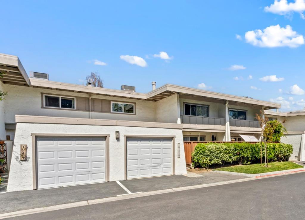 Welcome to this charming 2-bedroom, 1.5-bathroom townhouse in the highly desirable Casa De Anza community, offering an unbeatable Cupertino location with easy access to Highways 85 & 280, shopping, top Cupertino schools, and major tech companies like Apple and Google. The open floor plan features a bright kitchen, dining area, and spacious living room. A convenient powder room and laundry are located on the first floor. Upstairs, the master bedroom boasts two large closets and a private balcony, creating a peaceful retreat. The expansive Jack-and-Jill bathroom can be converted into two full baths. The second bedroom is generously sized, with ample closet space and a large window for plenty of natural light. Step outside to enjoy a private front courtyard and a secluded backyard patio. Additional features include a detached 1-car garage, 1 reserved parking space, and ample visitor parking. Residents of Casa De Anza enjoy fantastic amenities, including a clubhouse, tennis court, swimming pool, and playground. This townhouse presents an excellent opportunity to live in one of Cupertino's most desirable neighborhoods.
