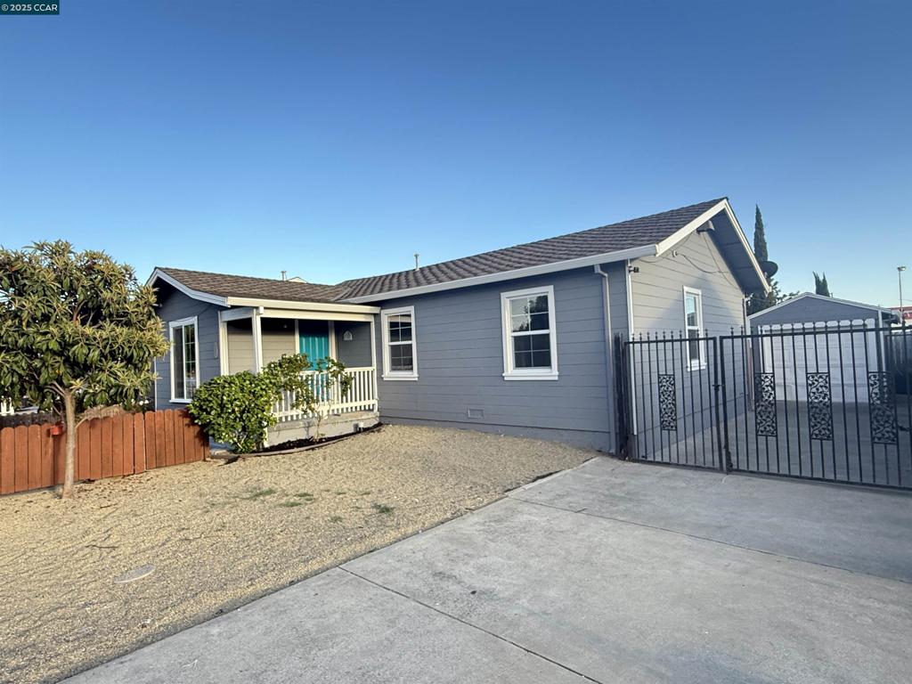 Beautifully Remodeled Home with Income Potential! Discover this exceptional opportunity featuring a fully remodeled main residence and a detached second unit—perfect for extended family or rental income! The main home offers 3 spacious bedrooms and 2 modern bathrooms, showcasing an open-concept layout, updated kitchen with quartz countertops, new flooring, and stylish finishes throughout. -The second unit is a private 1 bedroom, 1 bathroom space, also updated with its own entrance and full kitchen—ideal for in-laws, guests, or as an income-producing rental. Enjoy a generous lot with room to entertain, updated landscaping, and ample parking. This turnkey property offers comfort, flexibility, and long-term value. Don’t miss this incredible investment opportunity!