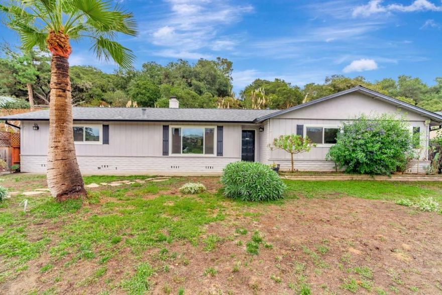 Welcome to this charming 3 bedroom, 2 bath ranch-style home offering comfort, style, and breathtaking views. Nestled on a generous lot, this single level gem features a new roof and new dual pane windows throughout, ensuring energy efficiency and peace of mind. Step inside to find an inviting interior, enhanced by new skylights that fill the space with natural light. This home has a cozy living room that leads to a well-appointed kitchen with newer appliances perfect for both everyday living and entertaining. Enjoy outdoor living at its finest with a spacious patio, ideal for gatherings or quiet evenings, and a backyard featuring a charming gazebo, your own private retreat. Also enjoy the backyard bonus room offering extra storage or potential for a hobby space or workshop. With its ideal layout, thoughtful updates, and unbeatable views, this home is a rare find. Don't miss your opportunity to own a piece of serene, single-story living!