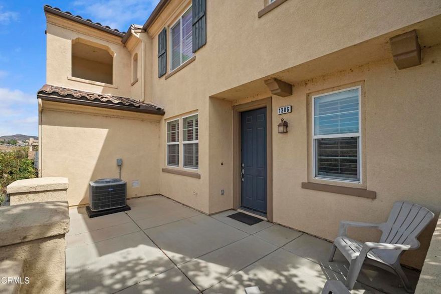 Welcome to this charming end-unit townhouse in the highly sought-after Lake Pointe neighborhood. Set in a resort-style community with picturesque surroundings, this home offers 3 bedrooms, 2.5 bathrooms, and 1,527 sq. ft. of comfortable living space.Step inside to a spacious, light-filled floor plan featuring a gated front patio with mountain views. The living and dining areas flow seamlessly together, complemented by large windows that fill the home with natural light. The kitchen offers tile counter tops and cabinets with ample storage, including a breakfast counter and opens to a cozy family room with a fireplace--perfect for relaxing or entertaining.Upstairs, you'll find all three bedrooms, including a large primary suite with a walk-in closet and en-suite bathroom featuring double sinks and a shower over soaking tub. Two additional bedrooms share a full hall bathroom, and a convenient linen cupboard completes the upper level.Notable features include a newer AC unit, recessed lighting, ceiling fans, plantation shutters, wood-like flooring, tile, carpet, baseboards, crown molding, laundry closet downstairs, and direct-access two-car garage.Community amenities include sparkling pool and spa, a playground, and a picnic area. Conveniently located in the desirable Belcaro community, this home is close to freeways, schools, shopping, the Lake Elsinore Storm Stadium, and the lake.Don't miss the opportunity to own this move-in ready home in a fantastic location!