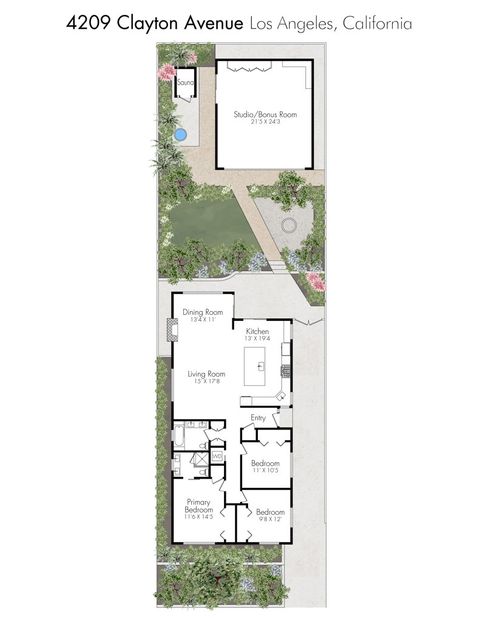 Photo of 4209 Clayton Avenue, Los Angeles, CA 90027 (MLS # 25608067)