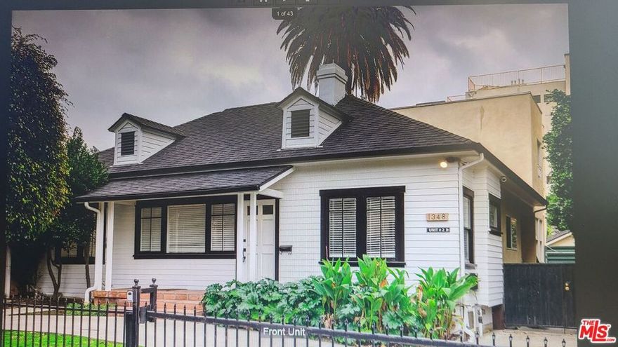 Property in the heart of Hollywood,  2 Bed+2 Bath, 2 parking,      Steps away from sunset, Bl.    Newly renovated kitchens, updated bathrooms,  recessed lighting, and laminate floors.   Very convenient and safe location.