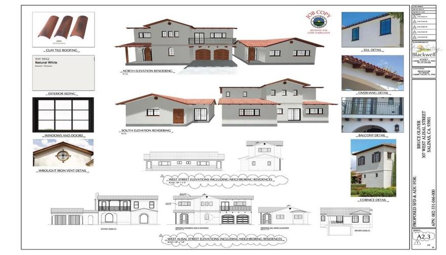 Seize this rare opportunity to build immediately in the heart of Salinas! This vacant lot comes fully entitled with approved plans and permits for a beautiful single-family home and an accessory dwelling unit (ADU) - perfect for multigenerational living or rental income.  All the hard work has been done for you design, planning, and city approvals are complete. Simply start construction right away!  Located in a prime central location, this property offers easy access to downtown Salinas, Hartnell College, and the Monterey Peninsula. Enjoy the convenience of city living while being just a short drive from the coast, wineries, and all that the Central Coast has to offer.