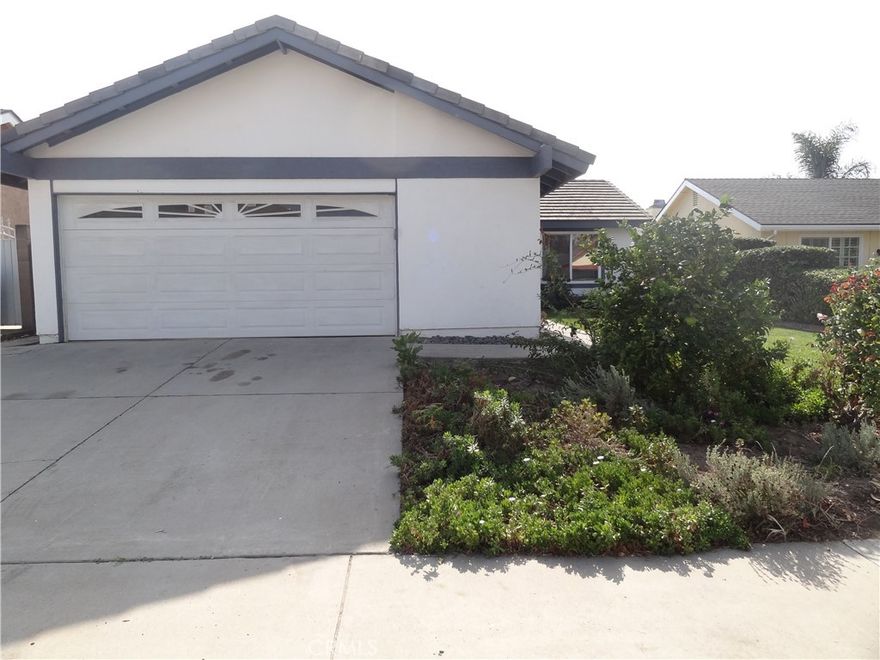 Single family home in a very desirable neighborhood. 4 bedroom 2 baths 1625 sq ft home with attached garage. Central AC and Heat. New carpet, paint throughout the house. Great school district, close to shopping, freeway and lots of amenities.