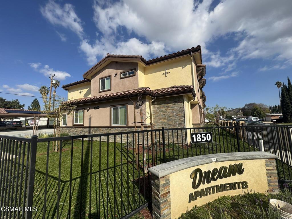 Welcome to Dream Apartments, a stunning new residential community in the heart of Simi Valley, where modern elegance meets everyday comfort. This beautifully designed 2 bedroom, 2 bath apartment offers a spacious open floor plan, high-end finishes, and all the conveniences of contemporary living. Brand-new stainless-steel appliances, gleaming counter tops, and white cabinets makes this kitchen a dream. Large balcony. In unit washer and dryer hook ups. Outside, next to the covered carport parking, there is a gated kids play area with picnic tables, perfect to relax and enjoy family time.