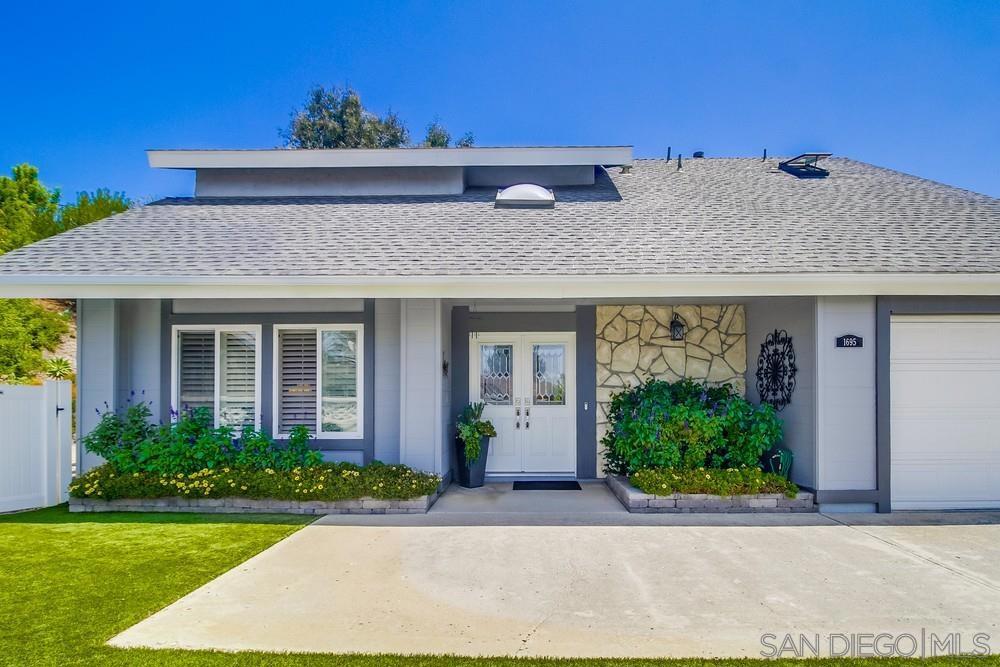 It's not just a home, it's a lifestyle! Highly sought after 3 bedroom home tucked privately back on a 12,300 square foot lot! Fabulous cul-de-sac street! Pride-in-ownership abounds with every property detail! When you arrive, you'll fall in love with the newer turf front yard with center palm giving a bit of tropical flare! Open the stunning glass front doors to the formal entry! To the left, the elegant large living room with oversized front window allowing for an abundance of natural light! The living room opens to the dining area-perfect for large family celebrations! Breathtaking remodeled kitchen with granite counters, 4 burner gas stove, top-of-the-line stainless appliances, beautiful custom wood cabinetry, and breakfast area for more casual meals! Kitchen opens to family room with cozy gas fireplace, built-in shelving, and views to incredible lush backyard! Lovely primary suite with sitting area and en-suite remodeled luxury bath with soaking tub, dual sink vanity, electric skylight, and walk-in shower. Don't miss the custom 10x10 walk-in closet! Nice sized additional bedrooms! Extremely private and quiet backyard! Large brick patio and spacious grassy area ideal for entertaining and plenty of space for kids and pets! Details not to miss; downstairs office, 2 car garage, plantation shutters throughout, double paned windows throughout, crown molding, newer fence, ++! Make this YOUR home, before someone else does! Welcome Home!