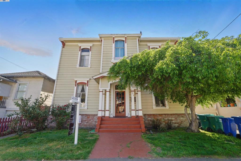 Nestled in Alameda’s highly sought-after East End, this stately 4-plex offers a rare opportunity to own a piece of the island’s history. Built in 1895, the property exudes vintage charm while providing solid rental income potential. Each of the four 1-bedroom, 1-bath units features dual entrances, allowing for added privacy and convenience. Residents enjoy a shared backyard—perfect for gardening, relaxing, or weekend BBQs—and access to a common, coin-operated laundry area. Ideally located near top-rated schools, vibrant Park Street shopping and dining, and easy ferry and freeway access for commuters. Whether you're looking to invest, live in one unit and rent the others, or add value over time, this character-rich multi-unit property is a smart addition to any portfolio.