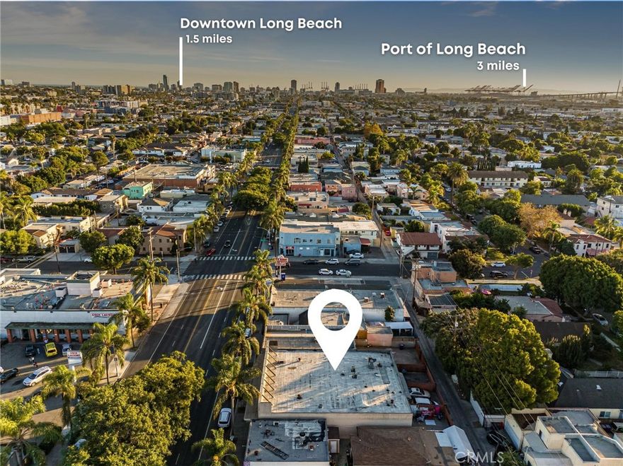 A rare chance to reposition a well-located asset in a steadily evolving commercial corridor. Located in the heart of the Wrigley Village retail corridor, this 4,920 SF commercial building offers 112 feet of prime frontage along walkable Pacific Avenue. With flexible zoning—including the MJ Hemp overlay—and a layout currently divided into 3 suites (originally 4), the property is ideal for an investor or owner-user looking to occupy and lease the rest.
The building includes 6 gated rear parking spaces with alley access and has been under the same ownership for over 20 years. Current tenants are long-term and on month-to-month leases, paying below market rents—a value-add opportunity through re-leasing, rent adjustments, or repositioning.
Situated near Signal Hill, Wrigley Heights, and Downtown Long Beach, with easy access to the 405 and 710 freeways, this property offers strong potential for retail, office, or specialty use. Eligible for SBA financing with 10% down and perfect for a 1031 exchange.