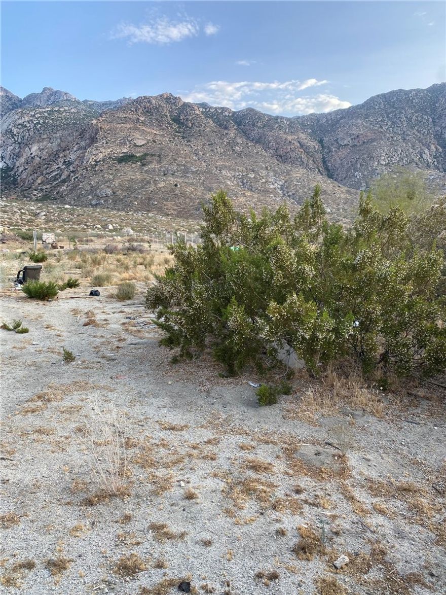 ***Your Desert Escape Awaits in Cabazon***  Imagine waking up to wide-open skies, mountain silhouettes, and the gentle turn of windmills in the distance. This 7,405± sq. ft. lot, just east of a paved road, offers space to breathe and room to create.  Spend your days exploring nearby Morongo Casino Resort & Spa, shopping designer deals at Cabazon Outlets, or snapping photos at the famous Cabazon Dinosaurs. With I-10 just minutes away, Palm Springs, Joshua Tree, and the Inland Empire are all within easy reach.  Whether you’re dreaming of a weekend retreat, future home, or long-term investment, this property puts you in the heart of Southern California’s desert playground.