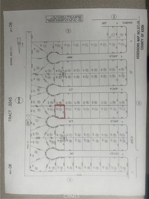 Photo of 0 Arca Lane, California City, CA 93505 (MLS # CV25104555)