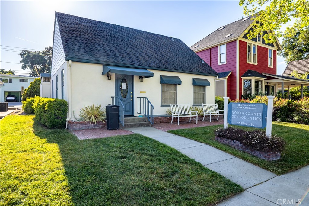 Charming office building available in the heart of Downtown Paso Robles. This location has been home to a wonderful medical office, but now it's time for a change. The property has alley access and offers four off-street parking spaces (including 1 handicap space), as well as parking along Vine Street. Inside, a spacious waiting room and a reception area welcome you. Above the reception area is a spacious attic area providing additional storage space. The floor plan lends itself to many uses. There are two exam rooms, a copy room, two bathrooms, and a generous office. Imagine the possibilities with a location that offers great visibility in an area with other professional and medical offices. With new flooring and a fresh coat of paint, the space is ready for a new owner! The City of Paso Robles T-3F zoning allows for office and limited commercial uses. Short walk to downtown and the many restaurants and wine tasting venues located around the City Park. Located within an IRS-qualified Opportunity Zone, according to the city of Paso website (see website for more details).