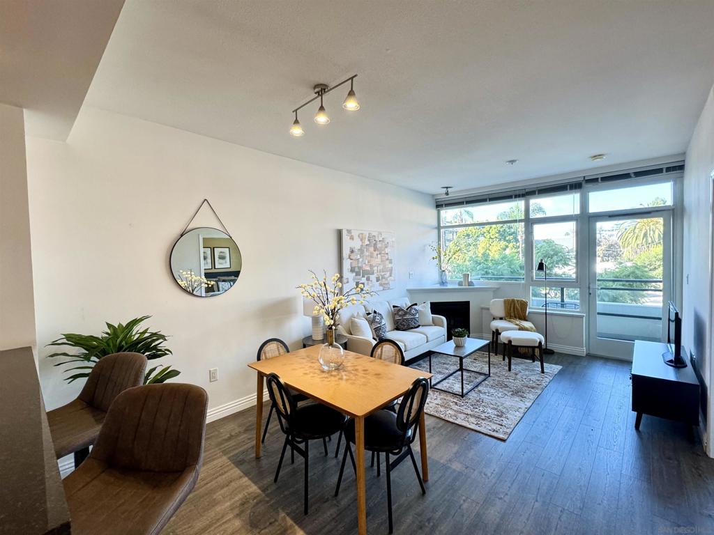 Become part of one of the most prestigious and desirable communities in all of San Diego! The Alicante is a gorgeous modern building centrally located in the heart of San Diego right next to breathtaking Balboa Park! Nestled in between Hillcrest, Little Italy, and Downtown, you have access to all the city has to offer while enjoying the peace of magnificent Banker's Hill. This highly desired building has had all the common areas recently fully renovated, a Butterfly security system with phone app to control all common entrances and doors in the building and view guests at the front door from your phone, give remote access and give temporary access codes to guests, and more! Located minutes from the 163 and the 5 freeway. Location really can not be beaten. The condo and its location really have to be seen to be appreciated. This is one of the most convenient and walkable areas in San Diego with the park and zoo next door, canyon hiking trails everywhere, Hillcrest, Downtown, and Little Italy each a few blocks away!