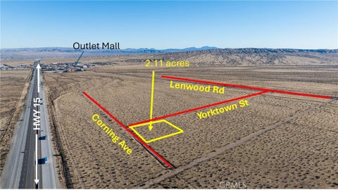 Photo of 0 Corning Avenue, Barstow, CA 92311 (MLS # ND26233222)