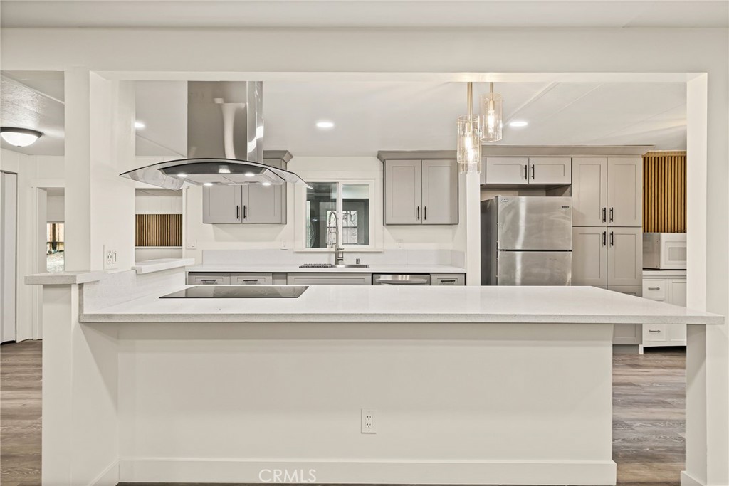 Freshly well thought out remodeled home in the trees of Magalia! With more than 1200 sq Ft of living space there is room to relax and unwind. The new flooring throughout makes the space feel grand. The entertainers kitchen is warm and inviting with new cabinets, quartz counters and new appliances. The two bathrooms provide space and luxury and everything is brand new! Other upgrades include new windows throughout the whole house, new ductless heat and air for added comfort, new exterior and interior paint, refreshed front patio, and new electrical panel. You will need to come see this one and experience the extra livings spaces the home has to provide. outside you have a new fence and a detached 2 car garage. Make a plan to see this one today cause it wont last long!